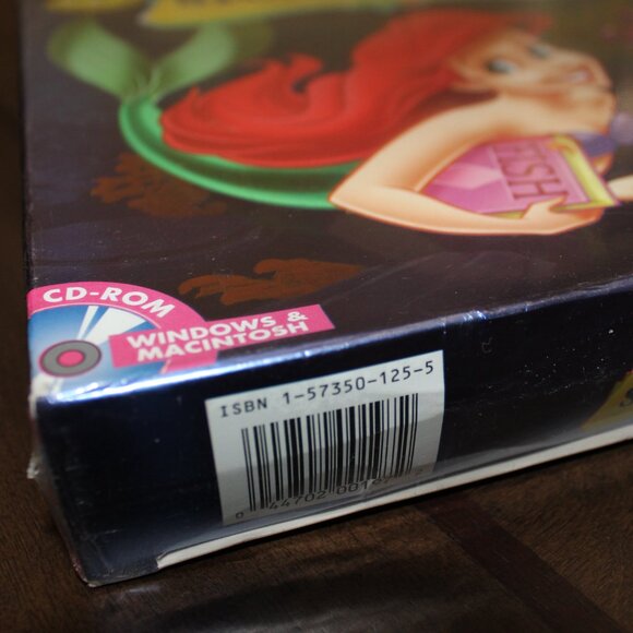 3/$77❤️new sealed 1997 Disney Ariel's Story Studio Big Box PC Game Windows/Mac - Picture 6 of 9